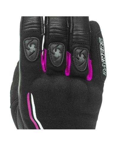 Guantes RAINERS Xena Negro/Rosa