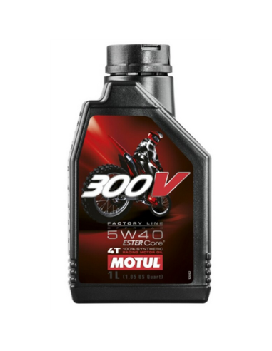 Aceite de Motor MOTUL 300V 4T 5W-40...