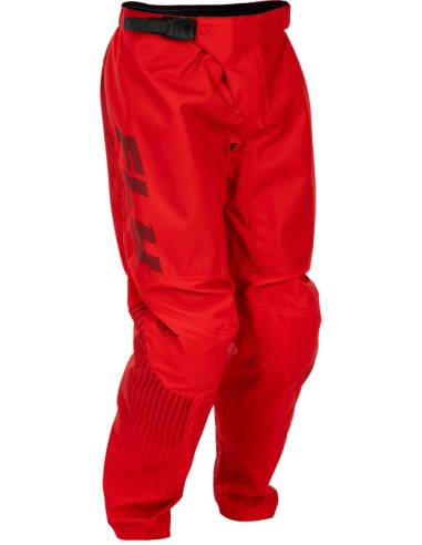 Pantalón FLY RACING F-16 Infantil Rojo
