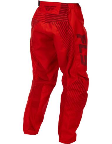 Pantalón FLY RACING F-16 Infantil Rojo
