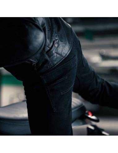Pantalón SPIDI Vaquero J-Tracker Negro