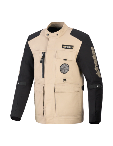 Chaqueta ALPINESTARS Dice Beige/Negro