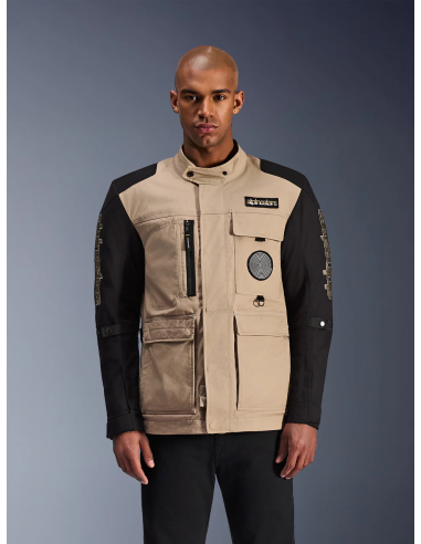 Chaqueta ALPINESTARS Dice Beige/Negro