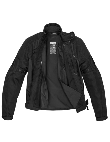 Chaqueta SPIDI FLASH EVO NET WIND Negro