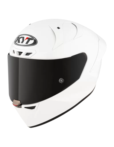 Casco KYT KX-1 Race GP Plain Blanco