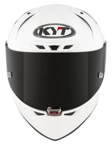 Casco KYT KX-1 Race GP Plain Blanco