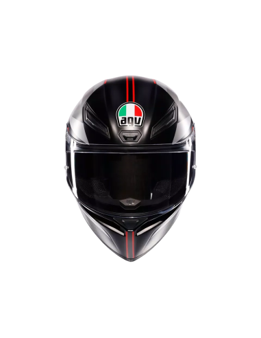 Casco AGV K1 S Lap Negro/Gris/Rojo