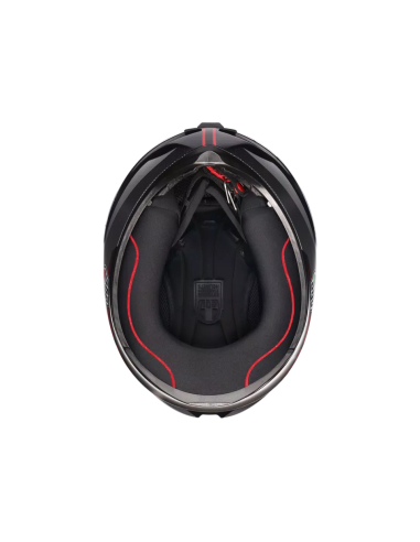 Casco AGV K1 S Lap Negro/Gris/Rojo