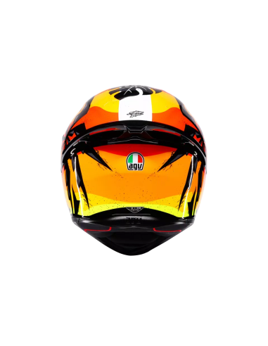 Casco AGV K1 S Tropicrush Negro/Naranja
