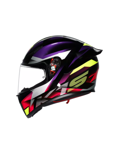 Casco AGV K1 S Fastlap Negro/Morado/Rosa