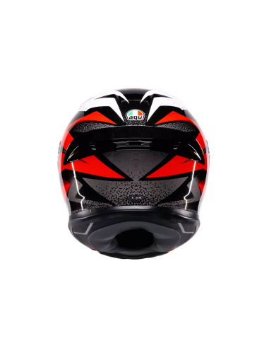 Casco AGV K6 S Braven Negro/Rojo/Blanco