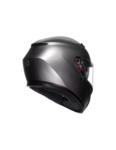 Casco AGV K3 Mono Gris Luna Mate