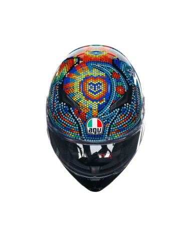 Casco AGV K3 Rossi Winter Test 2018
