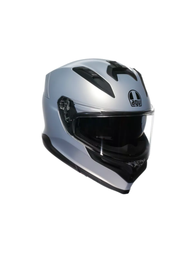 Casco AGV K7 Mono Plata Prisma Mate