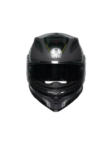 Casco AGV K7 Kyber Gris Mate/Amarillo...