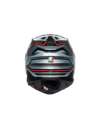 Casco AGV K7 Jaeger Negro/Plata