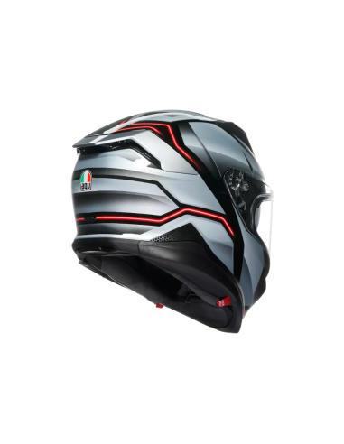 Casco AGV K7 Jaeger Negro/Plata
