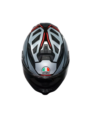 Casco AGV K7 Jaeger Negro/Plata