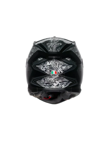 Casco AGV K7 Damascus Negro/Plata