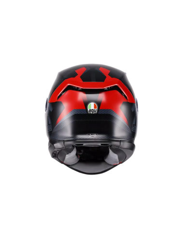Casco AGV K7 Glimpse Negro Mate/Rojo
