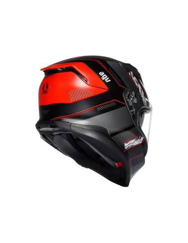 Casco AGV K7 Kyber Negro Mate/Rojo