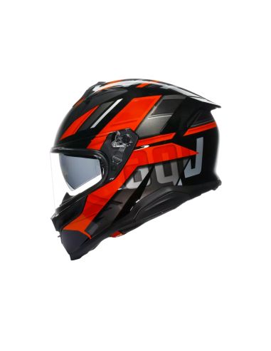 Casco AGV K7 Taurax Negro/Rojo
