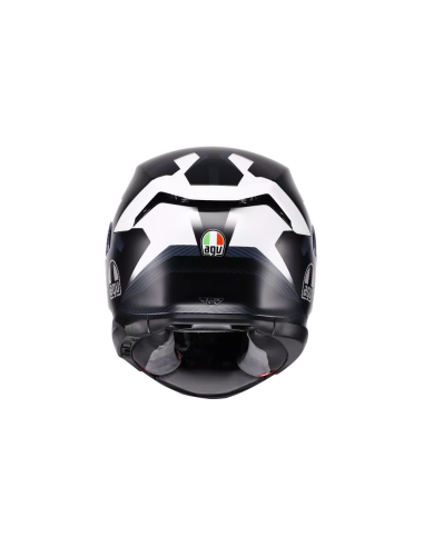 Casco AGV K7 Glimpse Negro Mate/Blanco