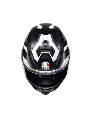 Casco AGV K7 Glimpse Negro Mate/Blanco