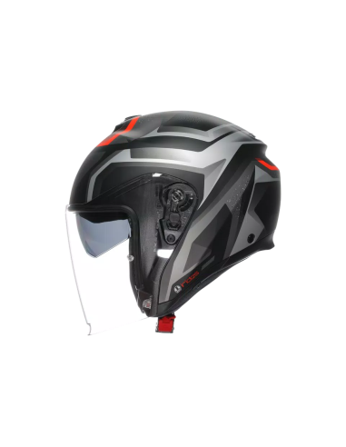 Casco AGV Irides Zurigo Negro Mate/Gris