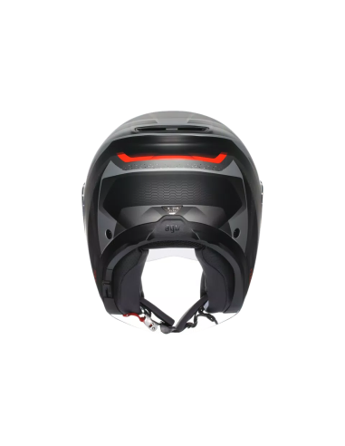 Casco AGV Irides Zurigo Negro Mate/Gris