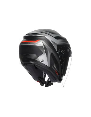 Casco AGV Irides Zurigo Negro Mate/Gris