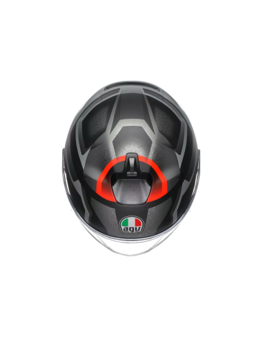 Casco AGV Irides Zurigo Negro Mate/Gris