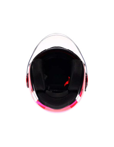 Casco AGV Eteres Tropea Rojo/Rosa