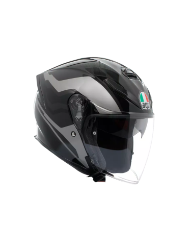 Casco AGV K5 Jet EVO Tune Gris/Negro