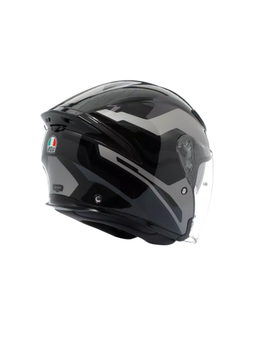 Casco AGV K5 Jet EVO Tune Gris/Negro