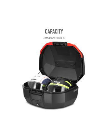 Maleta Top Case SHAD SH51 Carbono