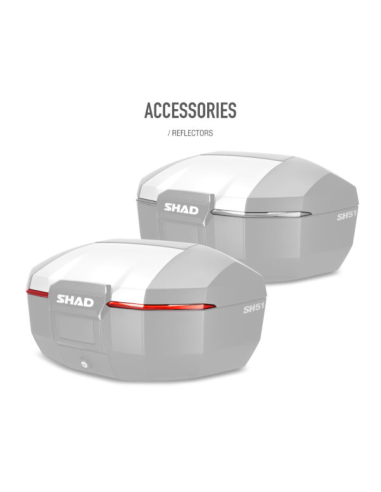 Maleta Top Case SHAD SH51 Aluminio