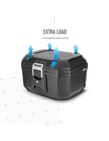 Maleta Top Case SHAD TR46 Terra Sin...
