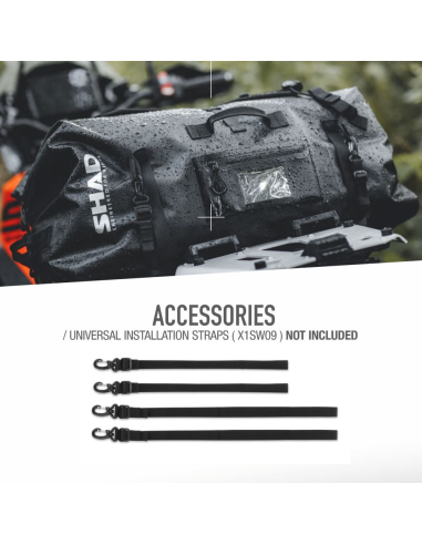 Bolsa Trasera SHAD SW80 Impermeable