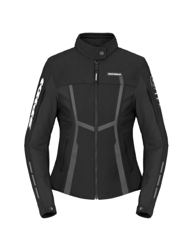Chaqueta SPIDI Motojoy Lady Negro/Blanco