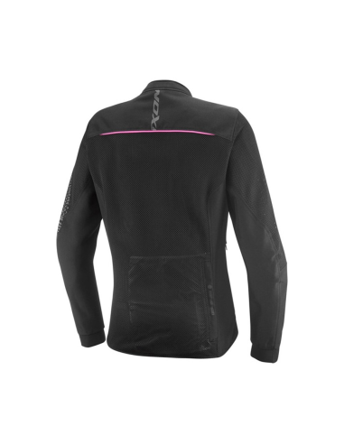 Chaqueta IXON Ostro Lady Negro/Rosa Fluo