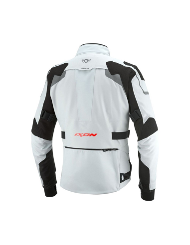 Chaqueta IXON Odin Gris Claro/Negro