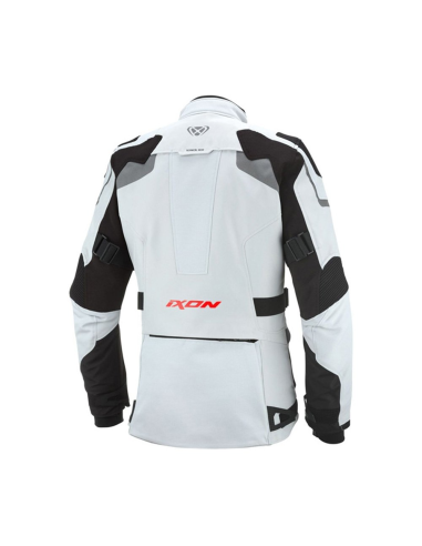 Chaqueta IXON Odin Lady Gris Claro/Negro
