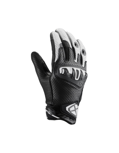 Guantes Cuero IXON Mirage Negro/Blanco
