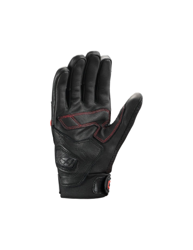 Guantes Cuero IXON Mirage Negro/Rojo