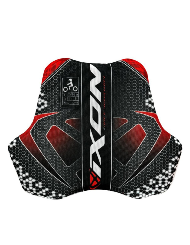 Pechera IXON IX-Race Negro/Blanco/Rojo