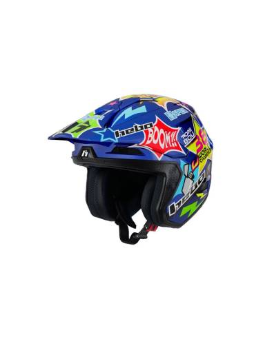 Casco HEBO HTR F02 T.BOU 38 Azul
