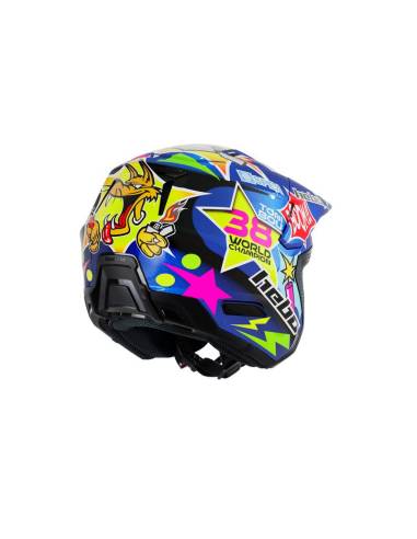Casco HEBO HTR F02 T.BOU 38 Azul