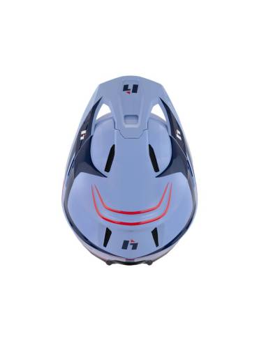 Casco HEBO HTR F02 Zone Pro Azul/Rojo