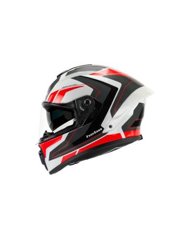 Casco HEBO A618 Space Rojo